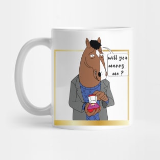 Bojack Horseman Marriage Proposal Mug